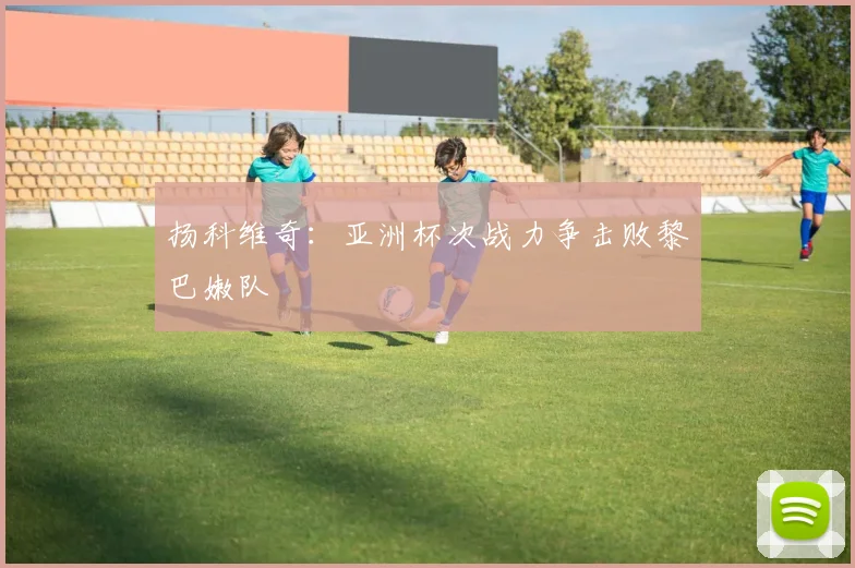 扬科维奇：亚洲杯次战力争击败黎巴嫩队